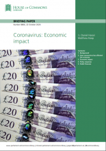 Coronavirus: Economic impact: (Briefing Paper Number 8866)
